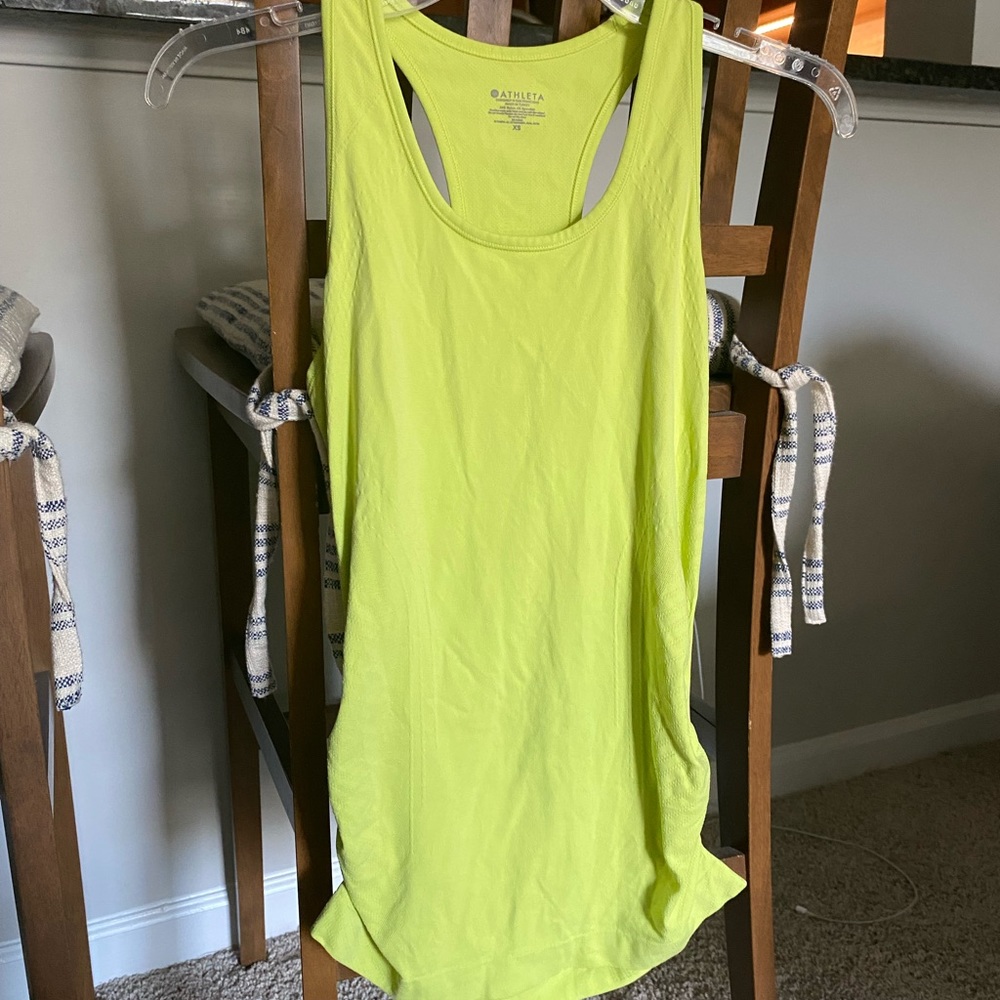 Athleta Green Tank Top